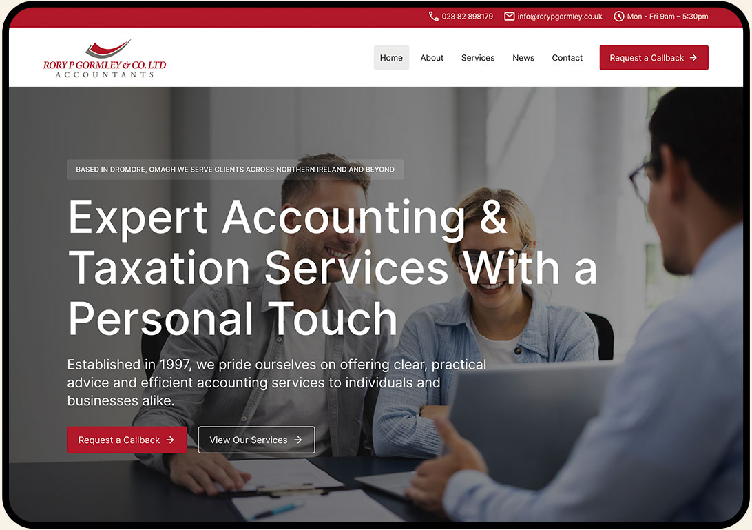 Web Design For Professional Service Providers